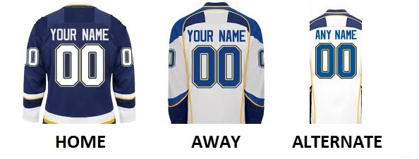 (image for) ST LOUIS Pro Hockey Number Kit - Click Image to Close